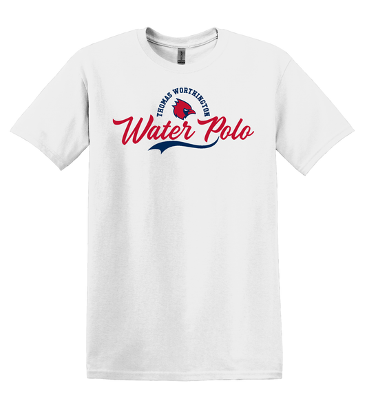 "Thomas Worthington Water Polo" Script Unisex Softstyle Tee