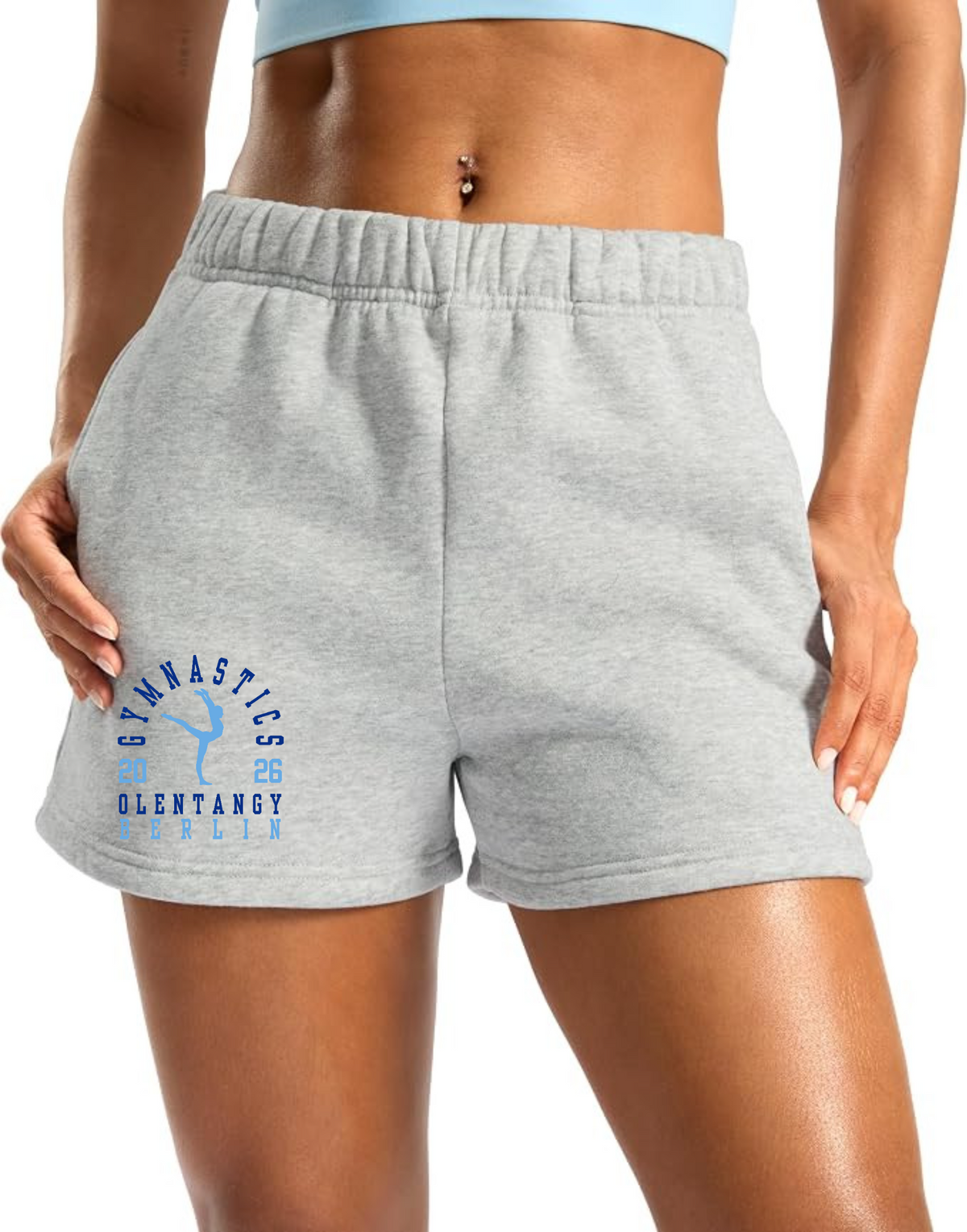 Olentangy "Berlin Bears Gymnastics" Women’s Fleece Shorts