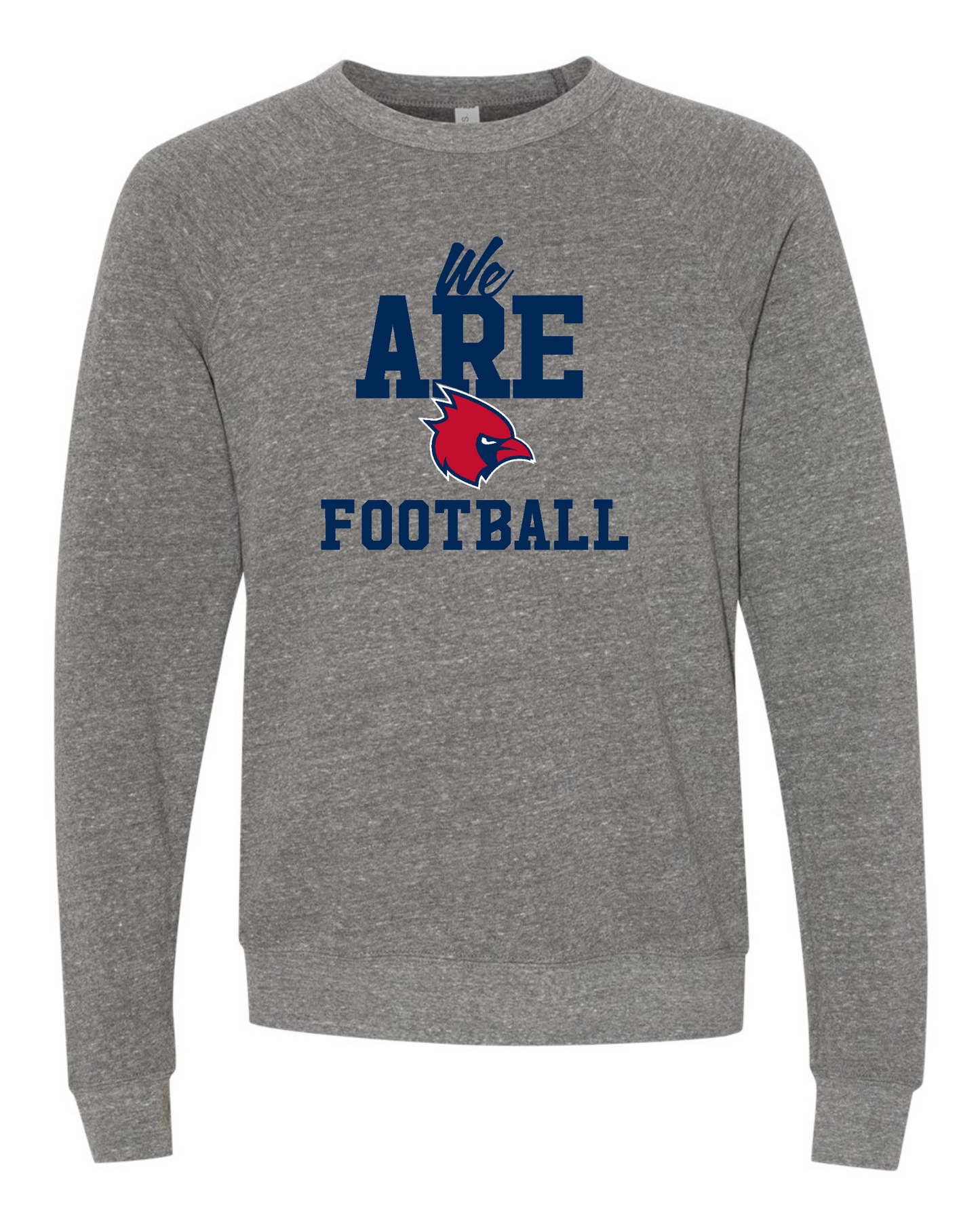 "We Are Cardinal Football" Thomas Worthington Unisex Super Soft Crew Sweatshirt