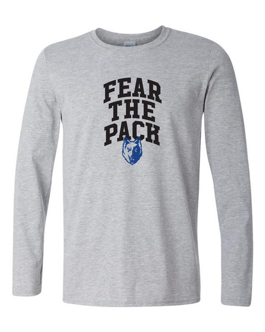 "Fear The Pack" Long-sleeve Unisex Softstyle Tee