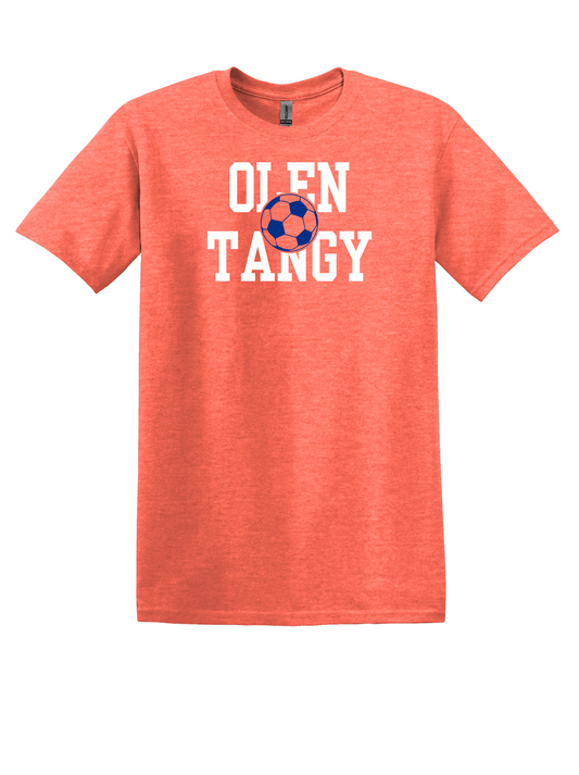 "Olen Tangy Soccer" Unisex Softstyle Tee (Adult & Youth Sizes)