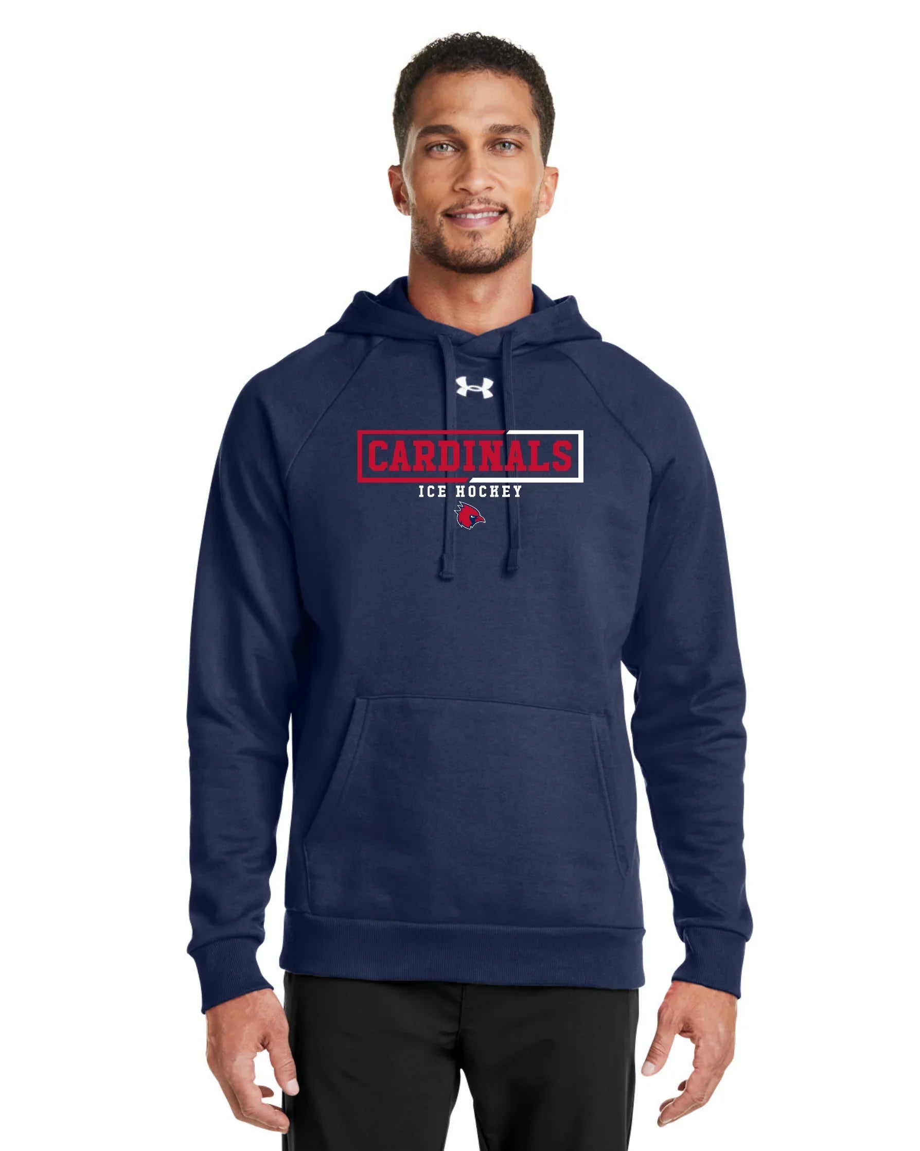 Thomas Worthington "Cardinals Ice Hockey" Under Armour Men's Fleece Hoodie - Varsity92