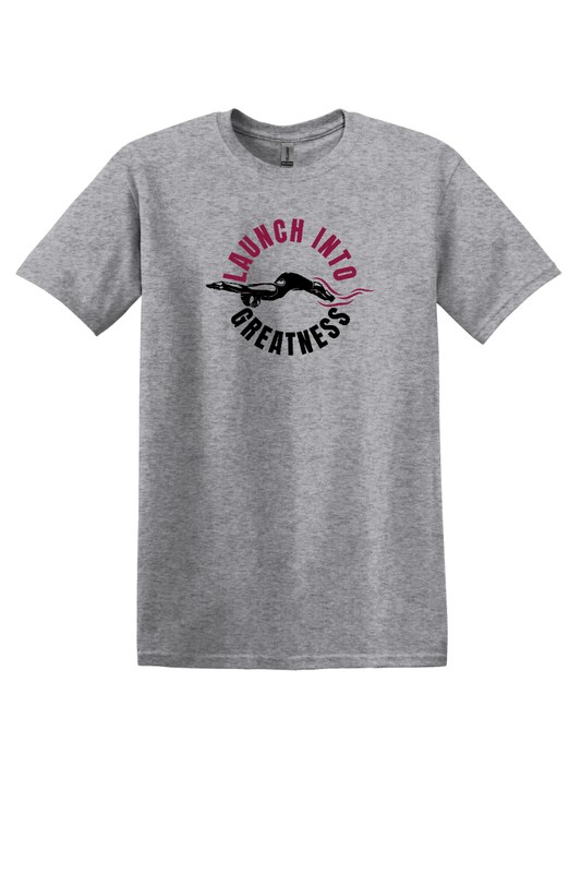 "Launch Into Greatness" Unisex Softstyle Tee
