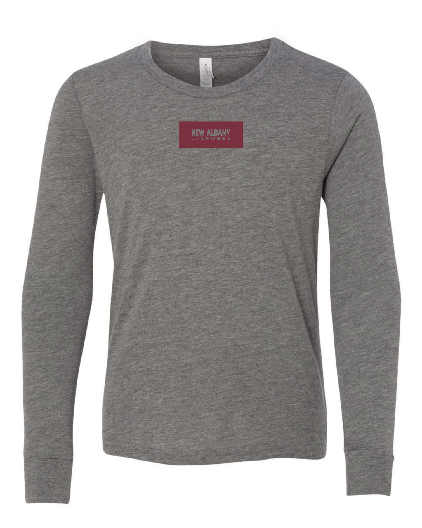 "New Albany Eagles Lacrosse" YOUTH Unisex Super Soft Long-Sleeve Tee