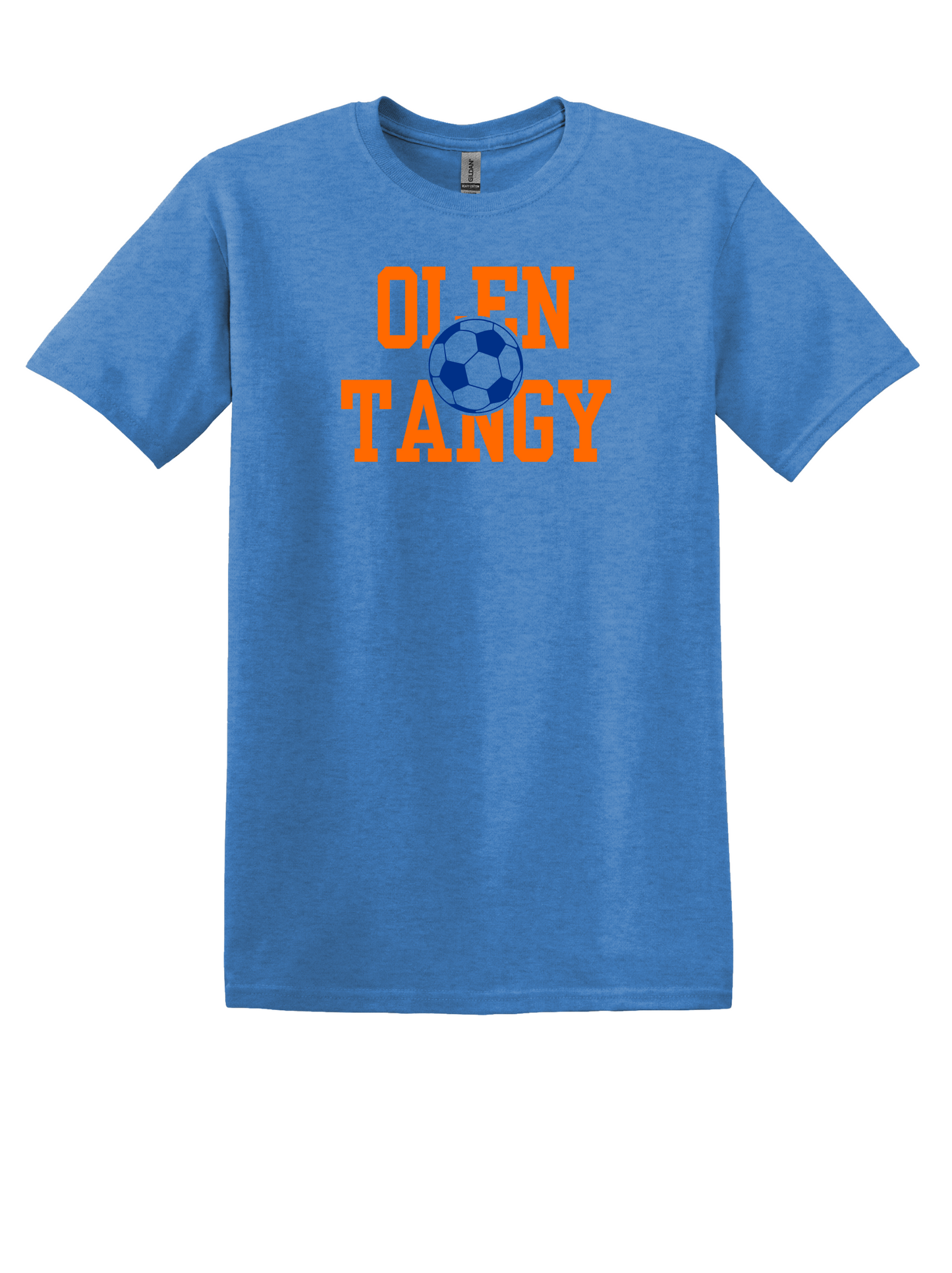 "Olen Tangy Soccer" Unisex Softstyle Tee (Adult & Youth Sizes)