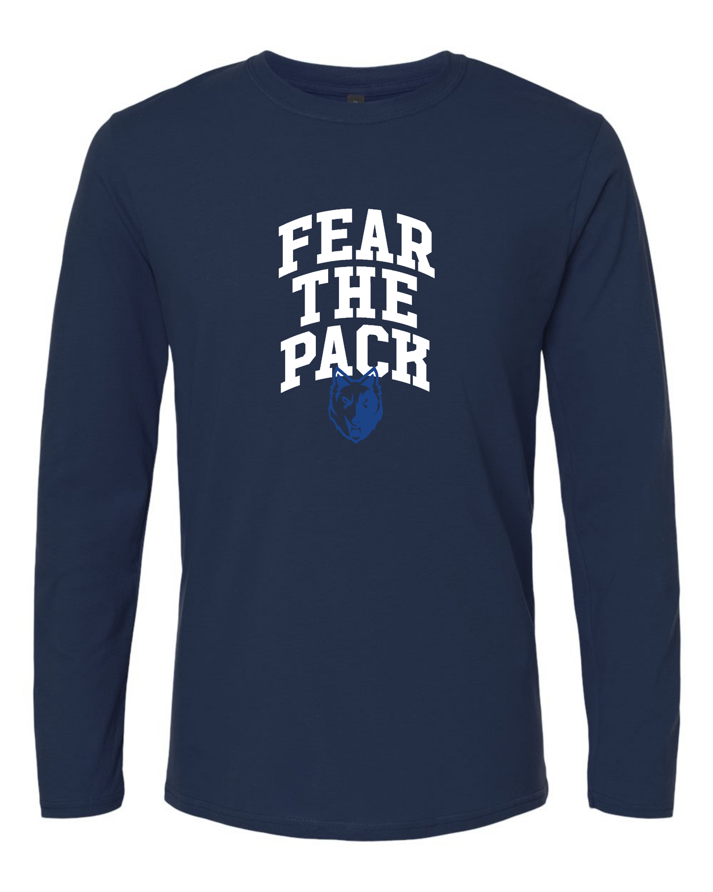 "Fear The Pack" Long-sleeve Unisex Softstyle Tee
