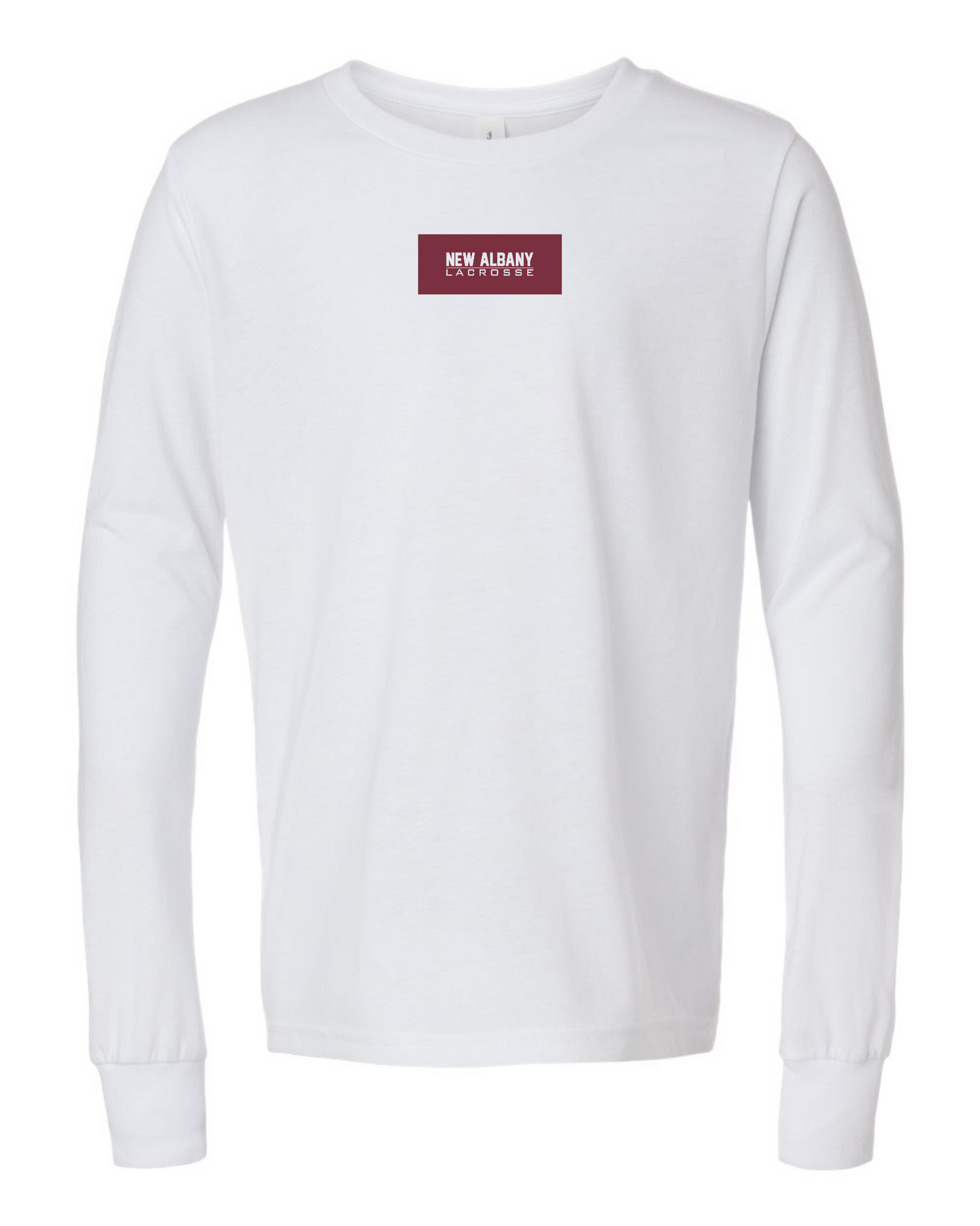 "New Albany Eagles Lacrosse" YOUTH Unisex Super Soft Long-Sleeve Tee