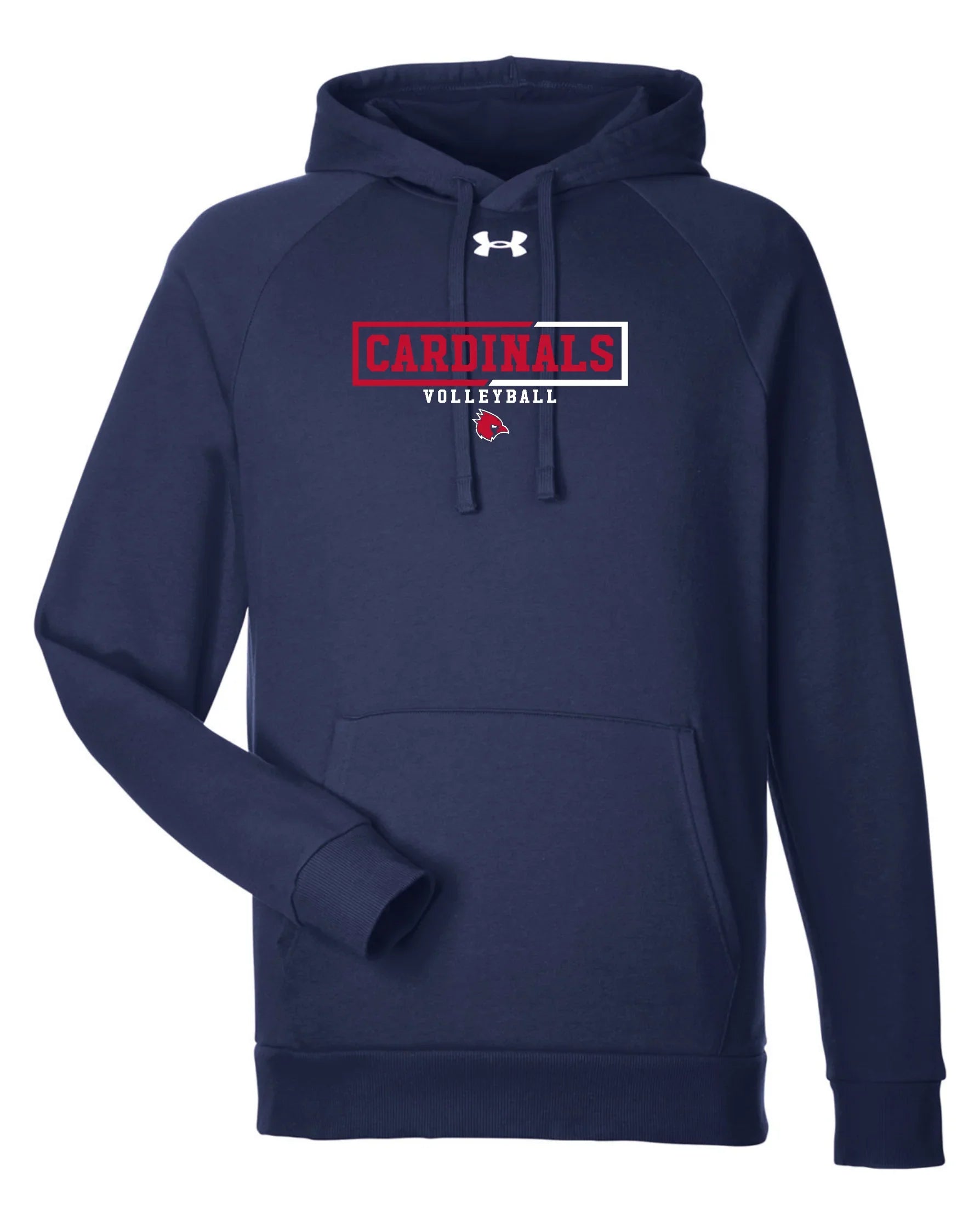 "Cardinals Volleyball" Under Armour Men's Fleece Hoodie - Varsity92