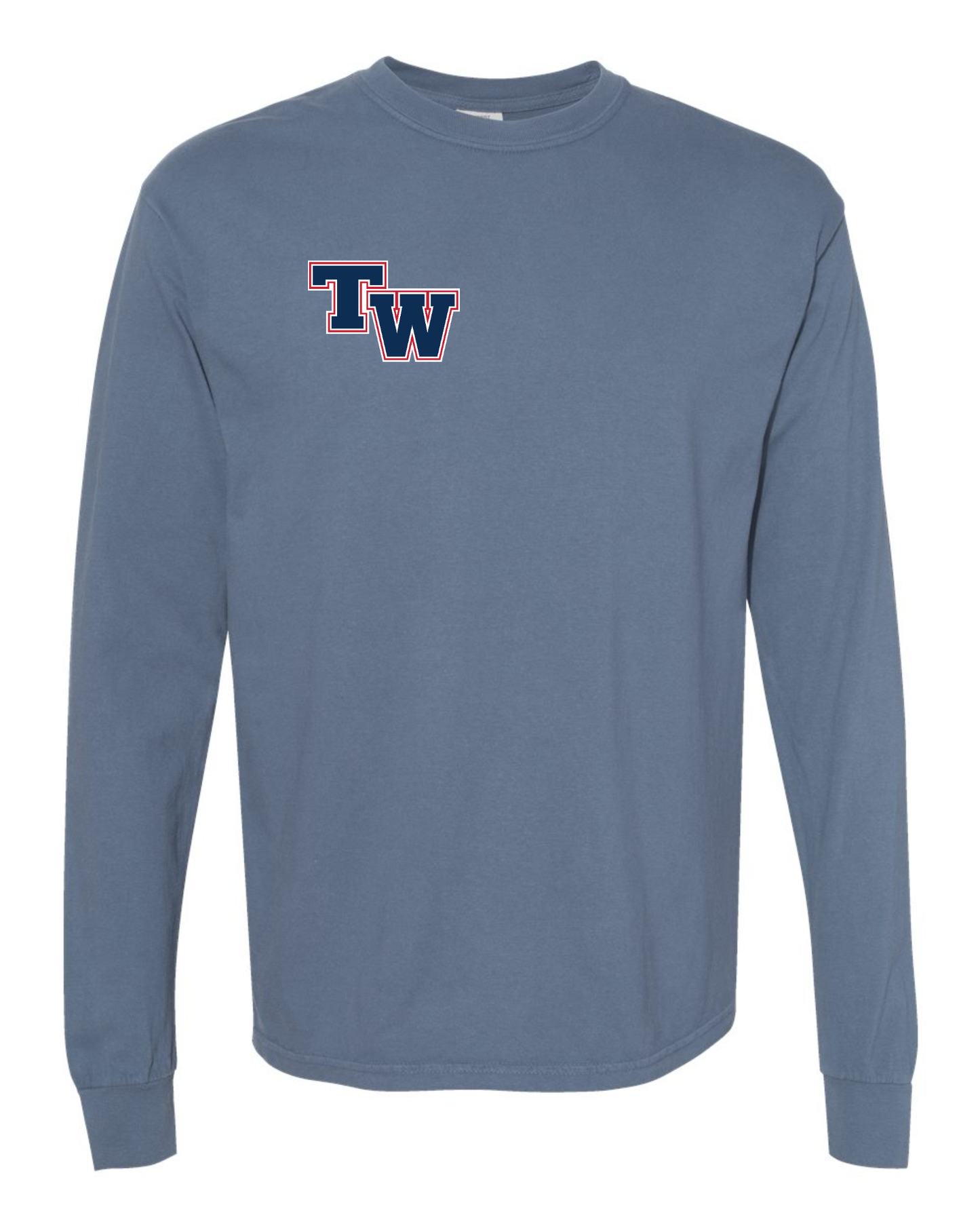 "Thomas Worthington Water Polo" Splash Comfort Colors Unisex Vintage Long Sleeve Tee