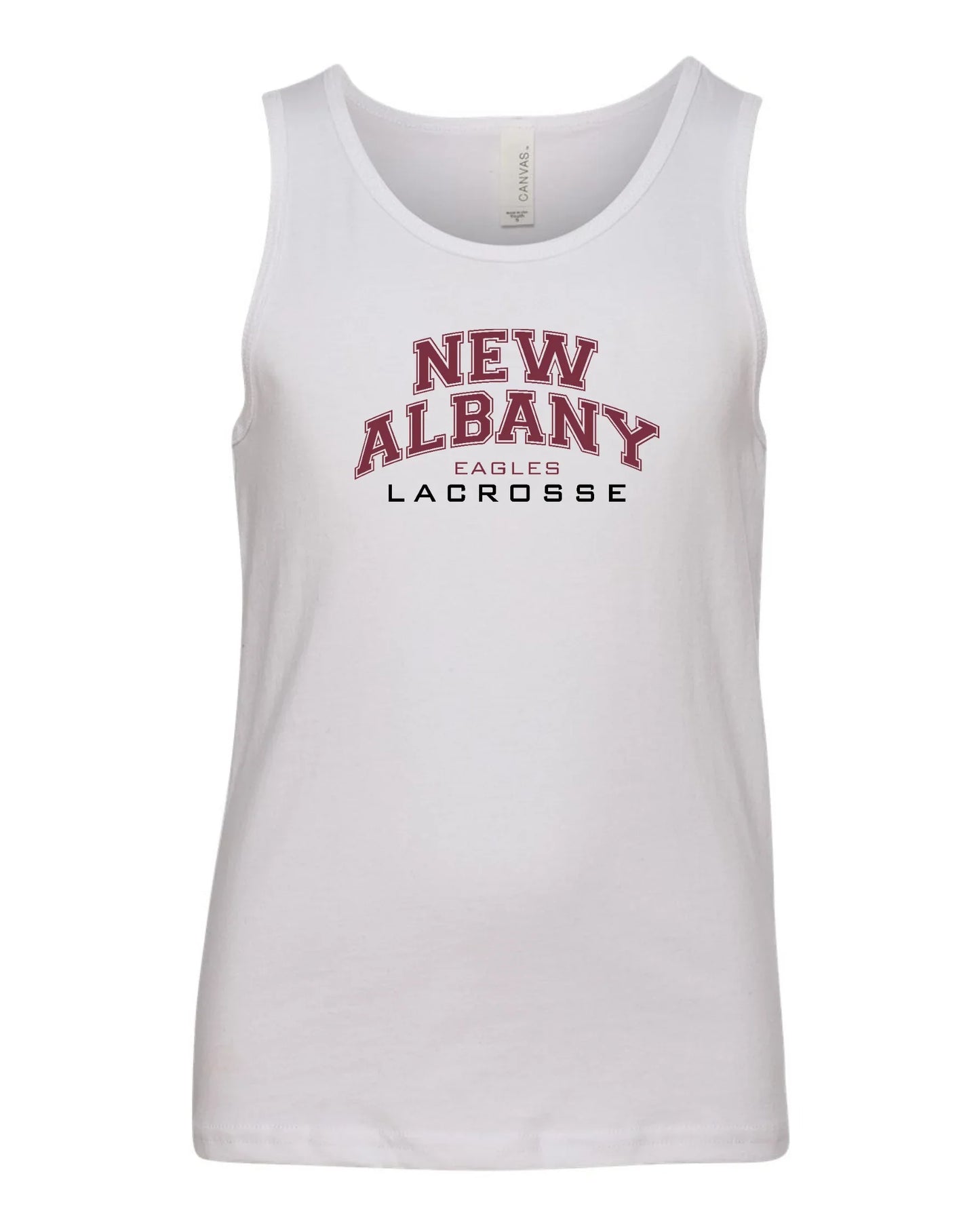 "New Albany Eagles Lacrosse" YOUTH Jersey Tank - Varsity92