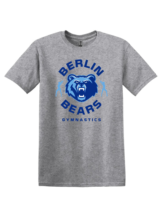 Olentangy "Berlin Bears Gymnastics" Unisex Softstyle Tee - Varsity92