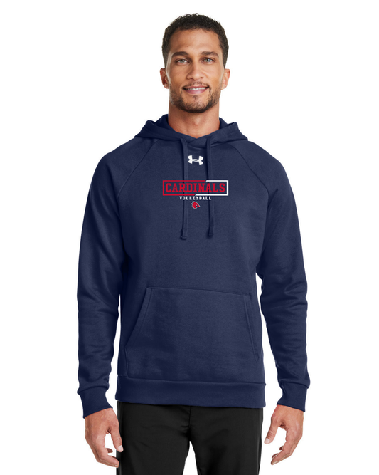 "Cardinals Volleyball" Under Armour Men's Fleece Hoodie
