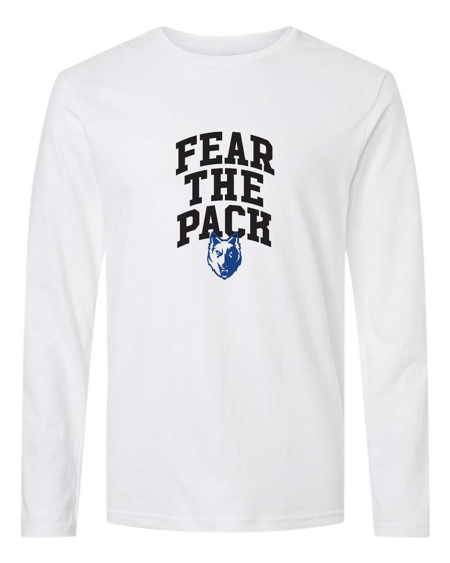 "Fear The Pack" Long-sleeve Unisex Softstyle Tee