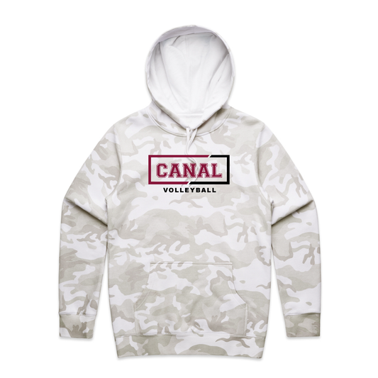 "Canal Volleyball" Camo Hoodie