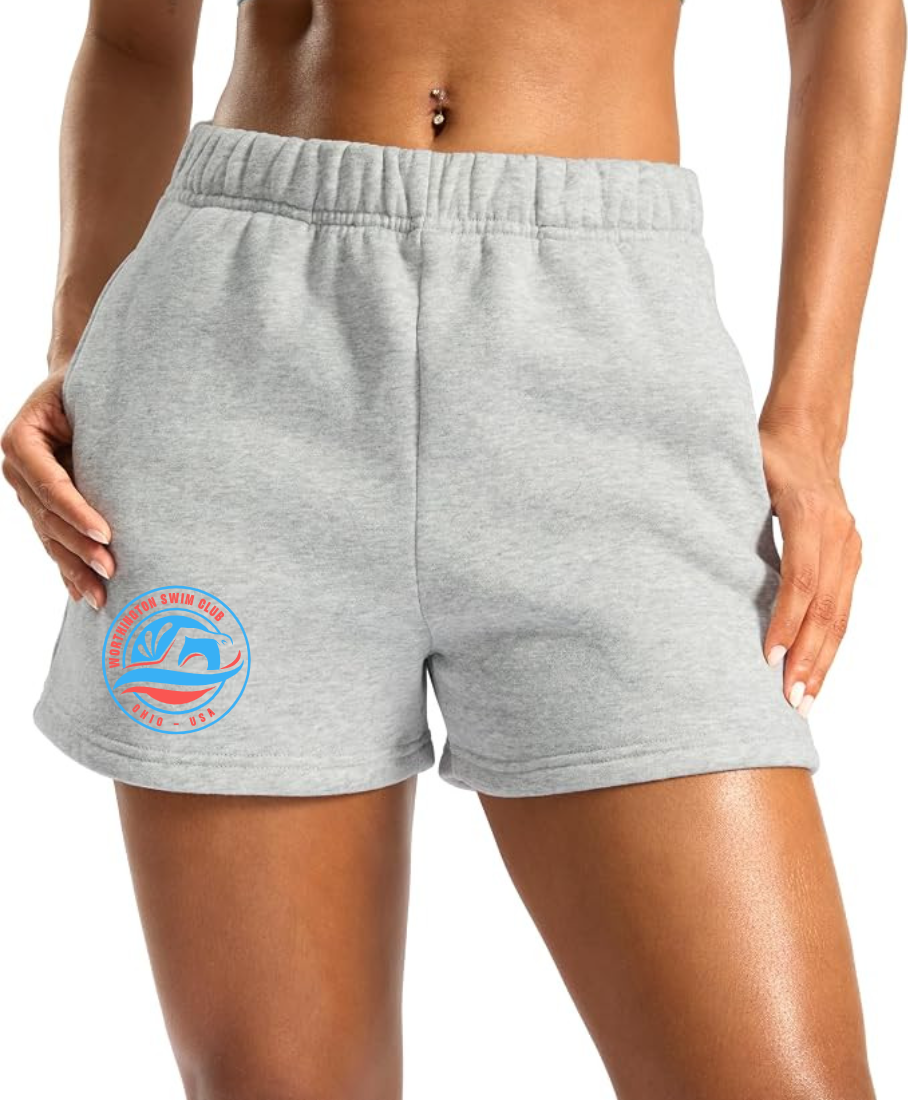 "Worthington Swim Club" Women's Fleece Shorts