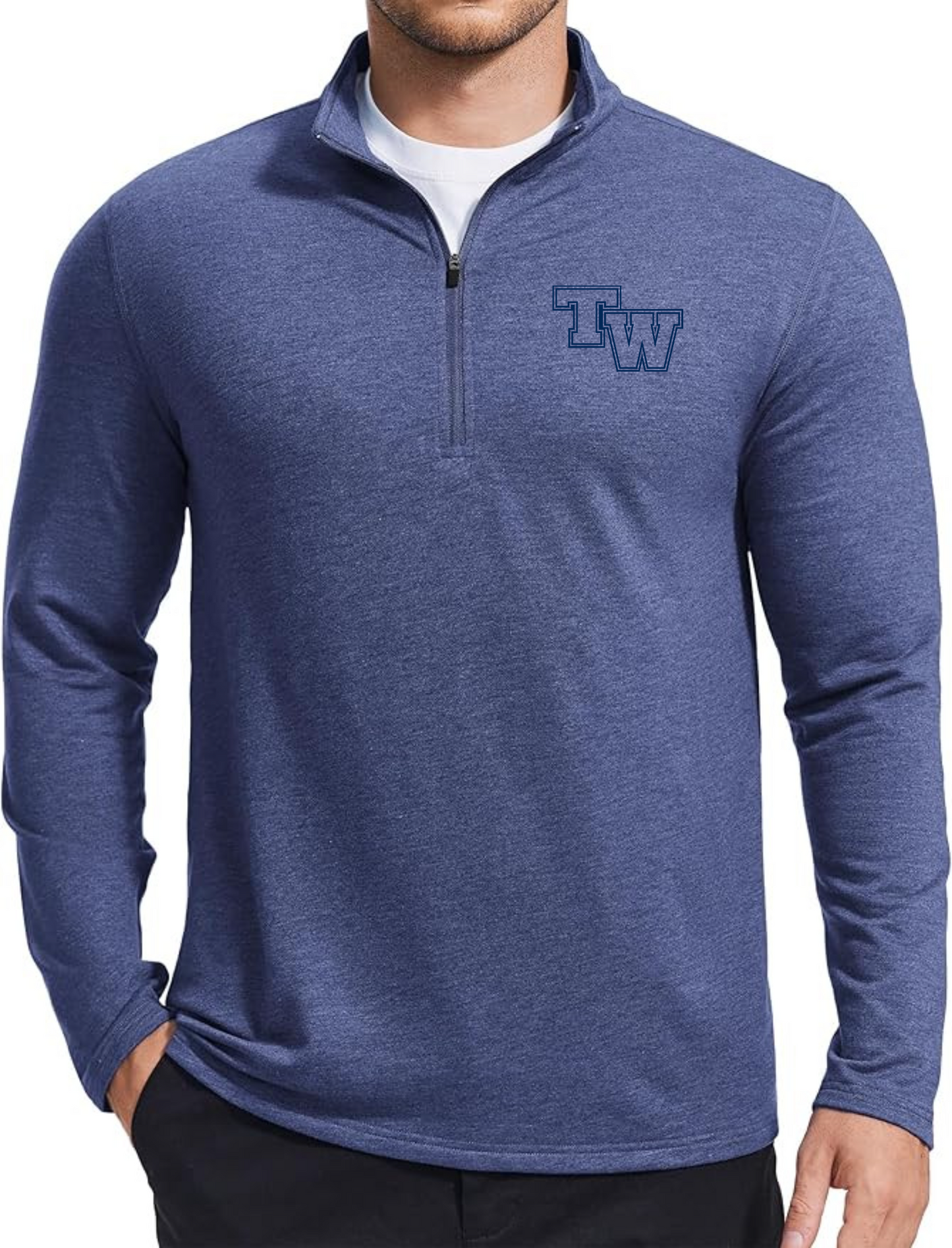 Thomas Worthington "TW" Men's Quarter Zip Pullover