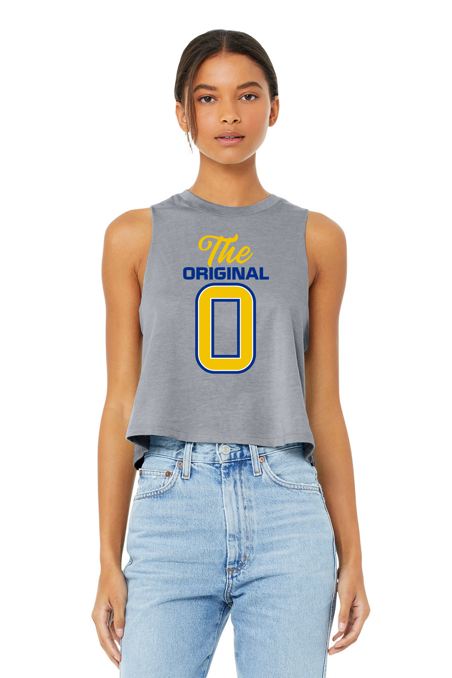 "The Original O" Women's Racerback Crop Tank