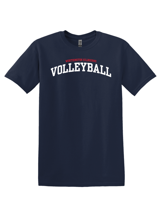 "Worthington Volleyball" Unisex Softstyle Tee