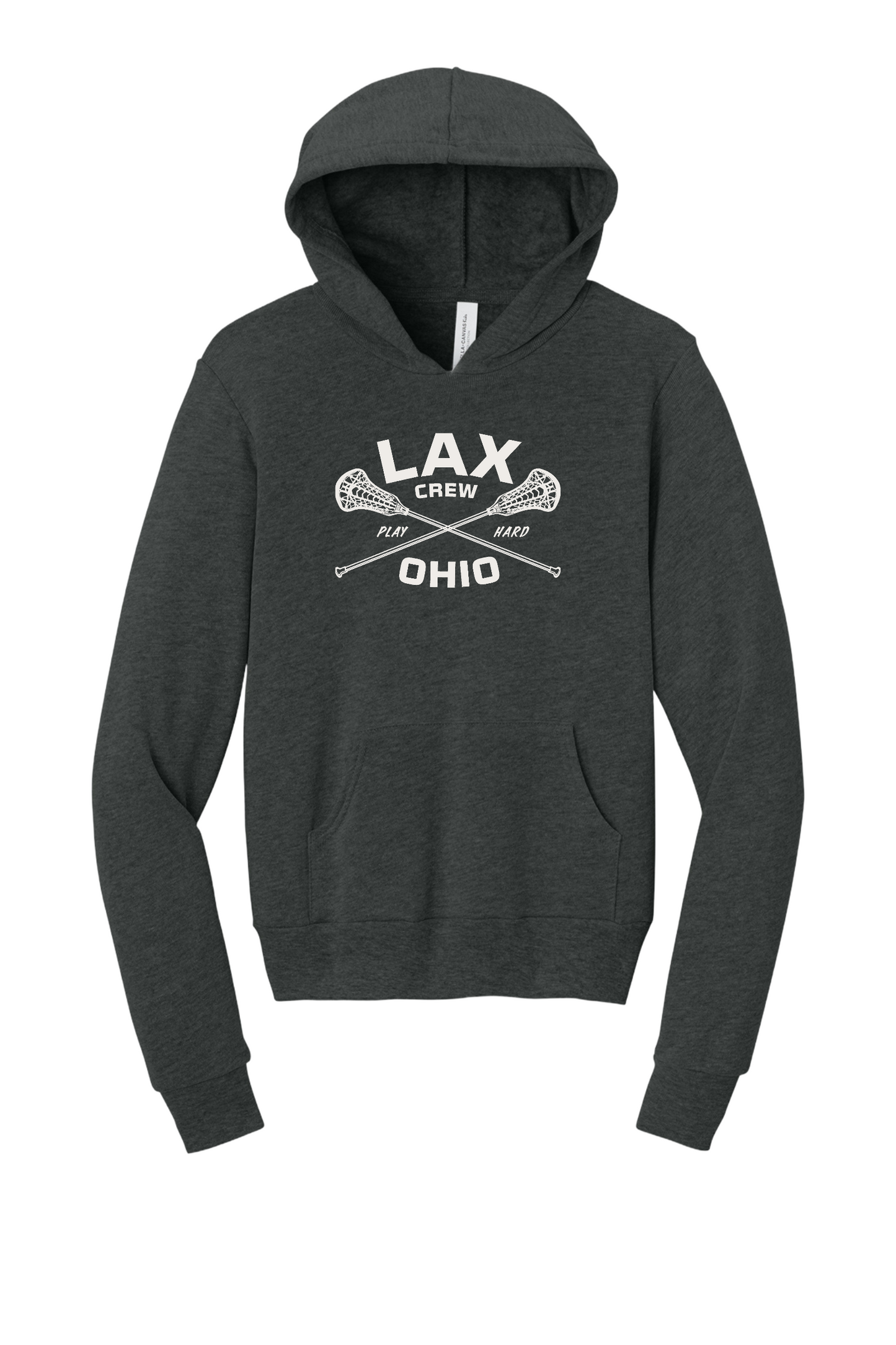 "LAX Crew Ohio" Super Soft Adult Hoodie
