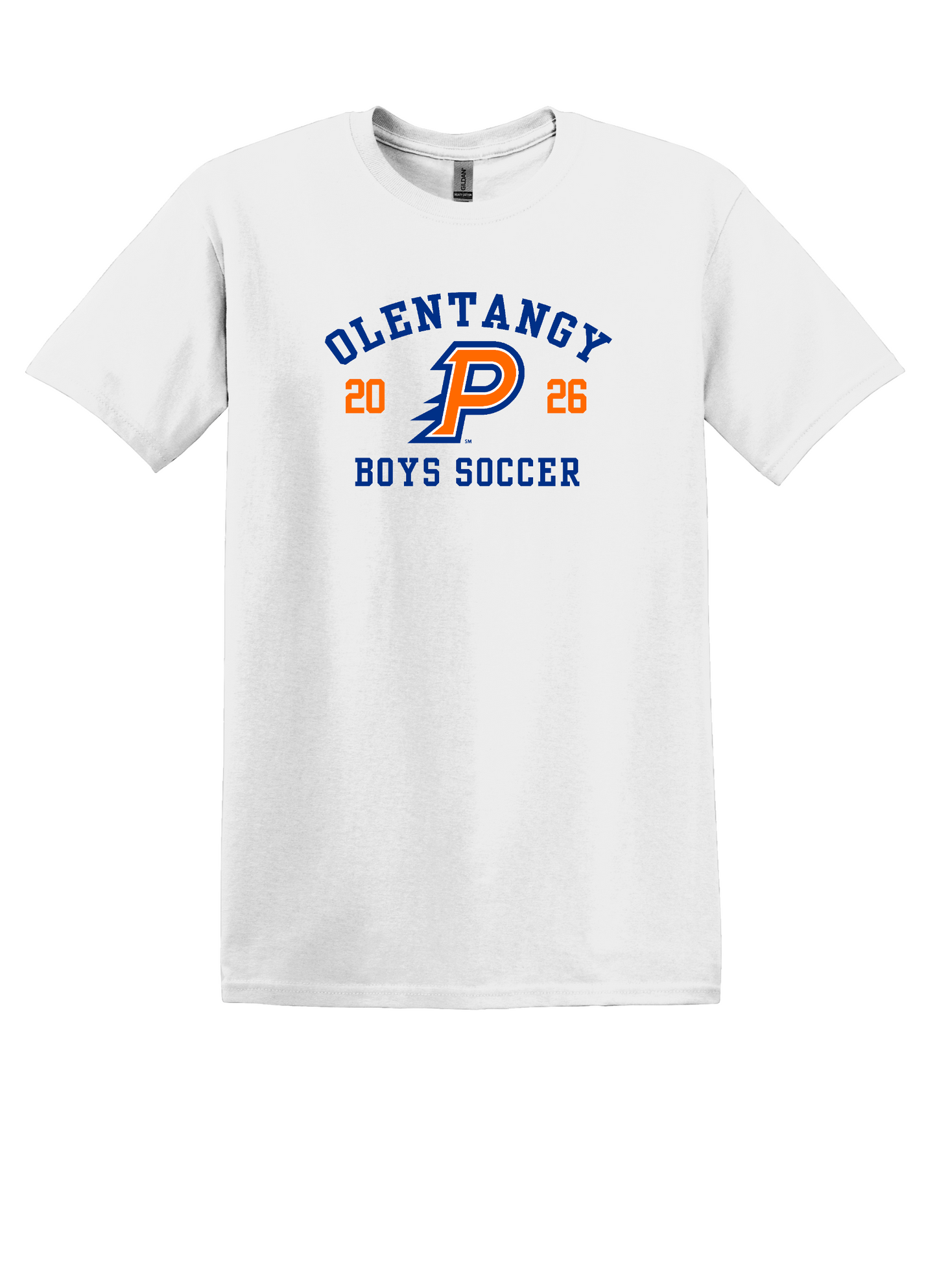 "Olentangy 2026 Boys Soccer" Unisex Softstyle Tee (Adult & Youth Sizes)