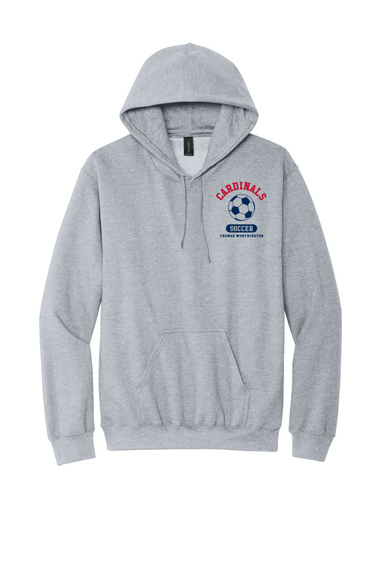 "Cards Soccer" Thomas Worthington Heavy Blend Unisex Hoodie Sweatshirt (Adult & Youth Sizes)