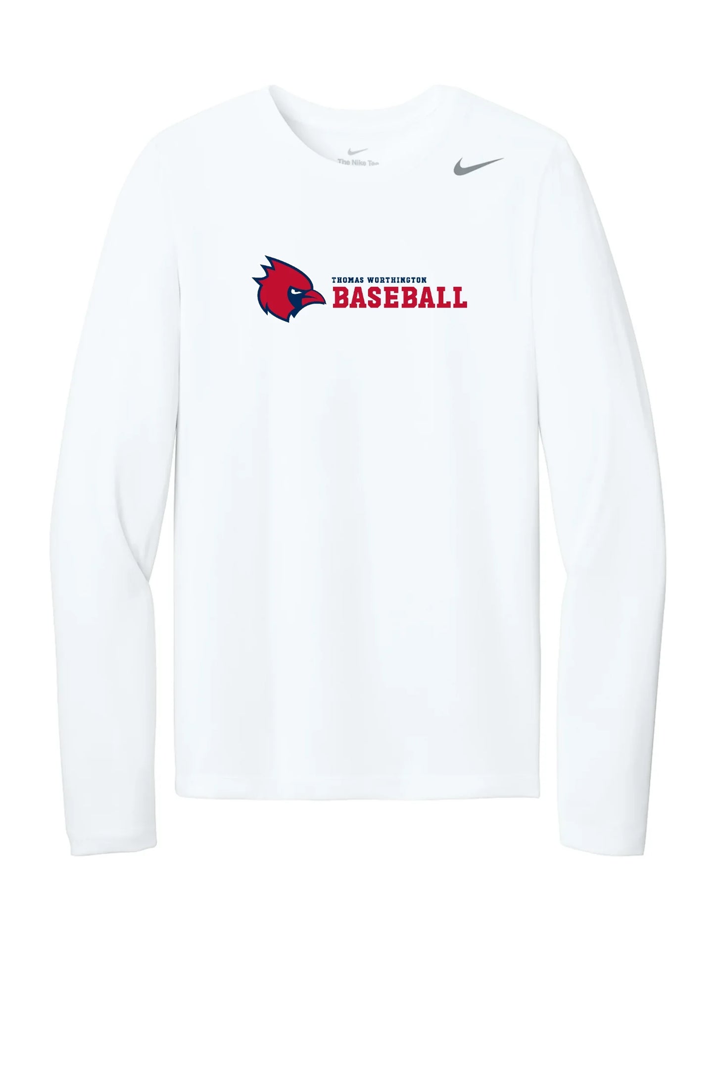 "Thomas Worthington Baseball" Nike Men's rLegend Long Sleeve Tee - Varsity92