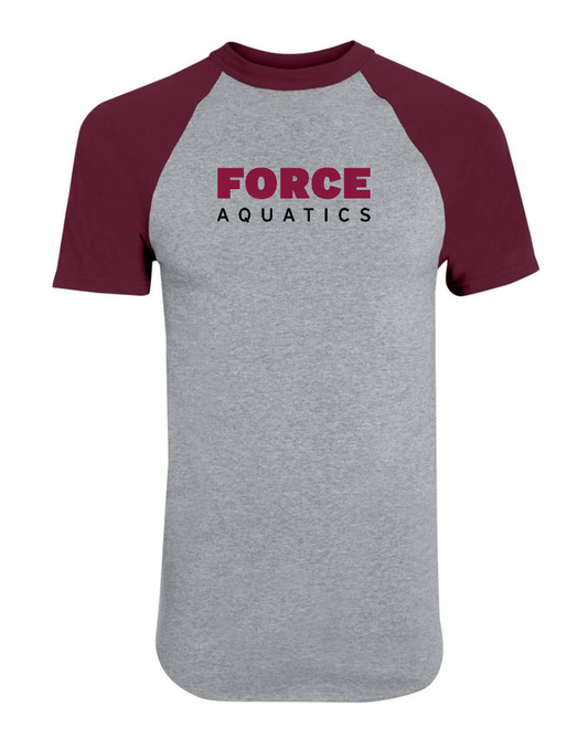"Force Aquatics" Men’s Short Sleeve Jersey Tee