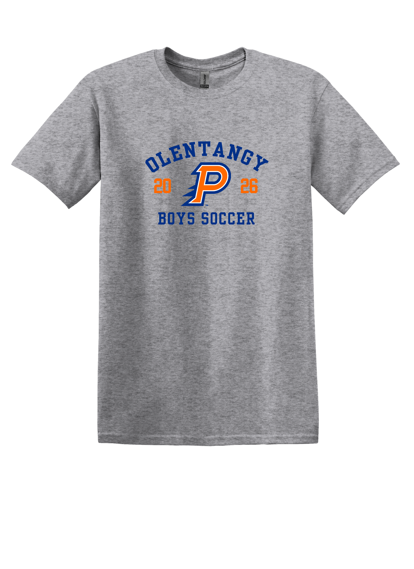 "Olentangy 2026 Boys Soccer" Unisex Softstyle Tee (Adult & Youth Sizes)
