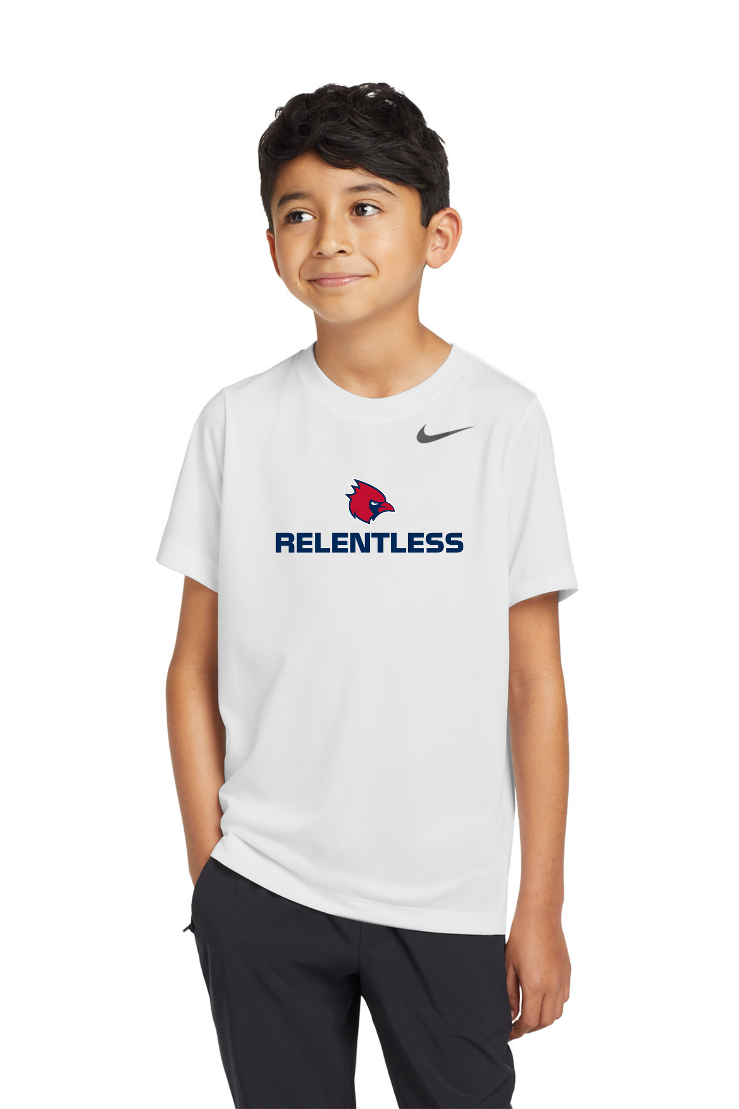 "Relentless" Thomas Worthington Nike Youth Dri-FIT Legend Tee