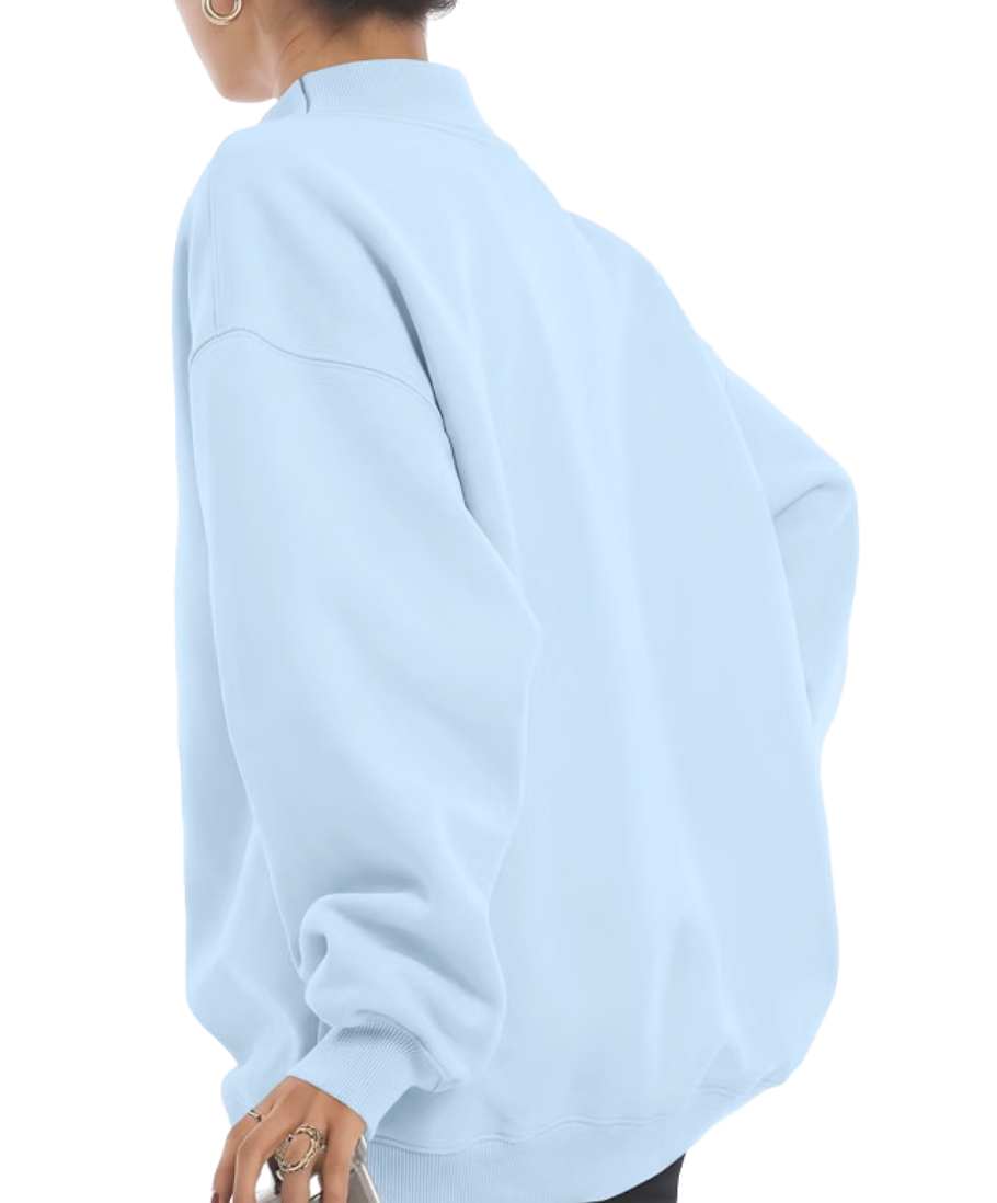 Olentangy Berlin "Gymnastics" Arch Women's Oversized Mock Neck Sweatshirt