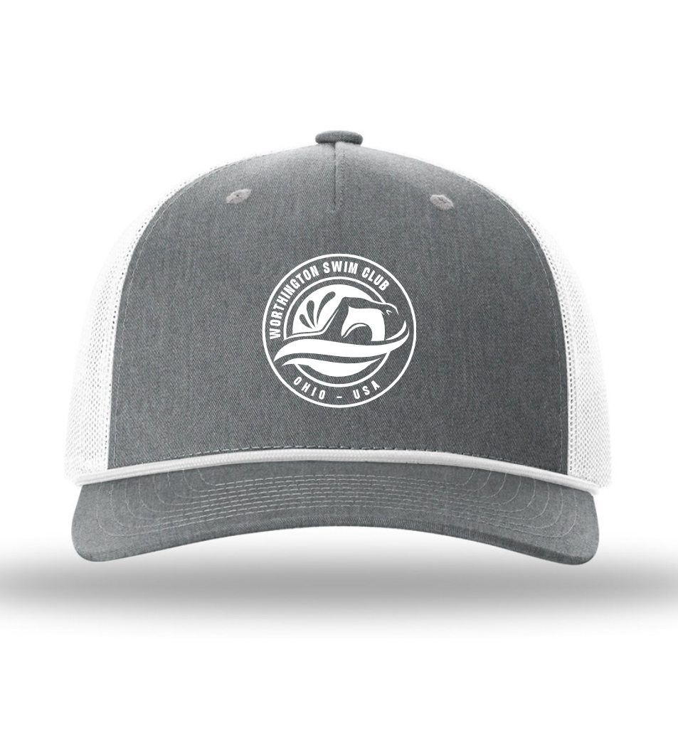 "Worthington Swim Club" Richardson Embroidered Five-Panel Rope Hat