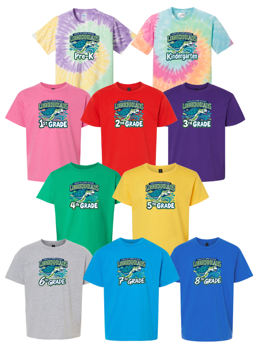 "Loggerheads" Grade Level Rally Tee (Youth & Adult Sizes)
