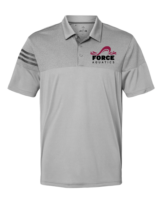"Force Aquatics" Men’s Embroidered Adidas Polo