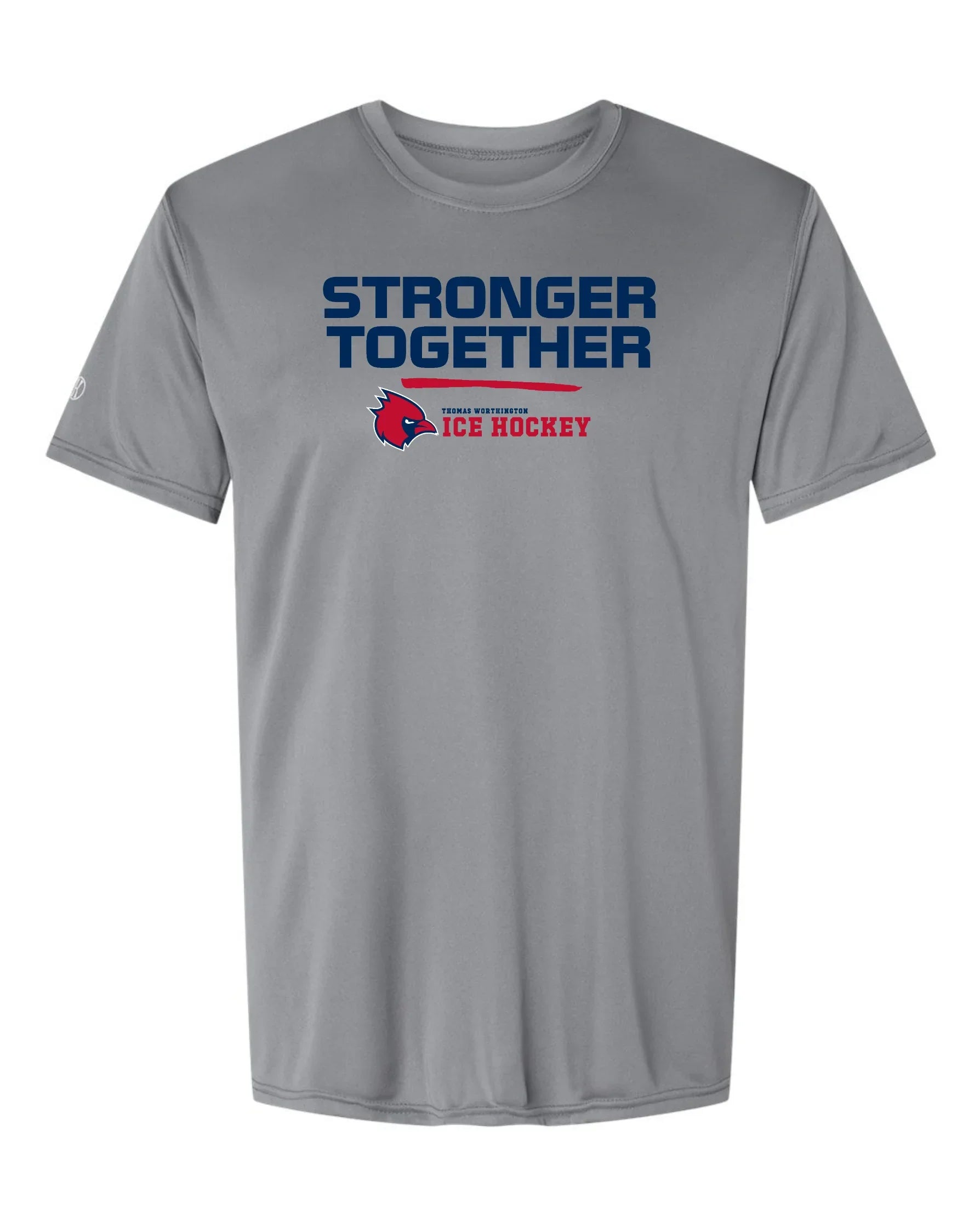 "Stronger Together" Thomas Worthington Ice Hockey Men's Momentum T-Shirt - Varsity92