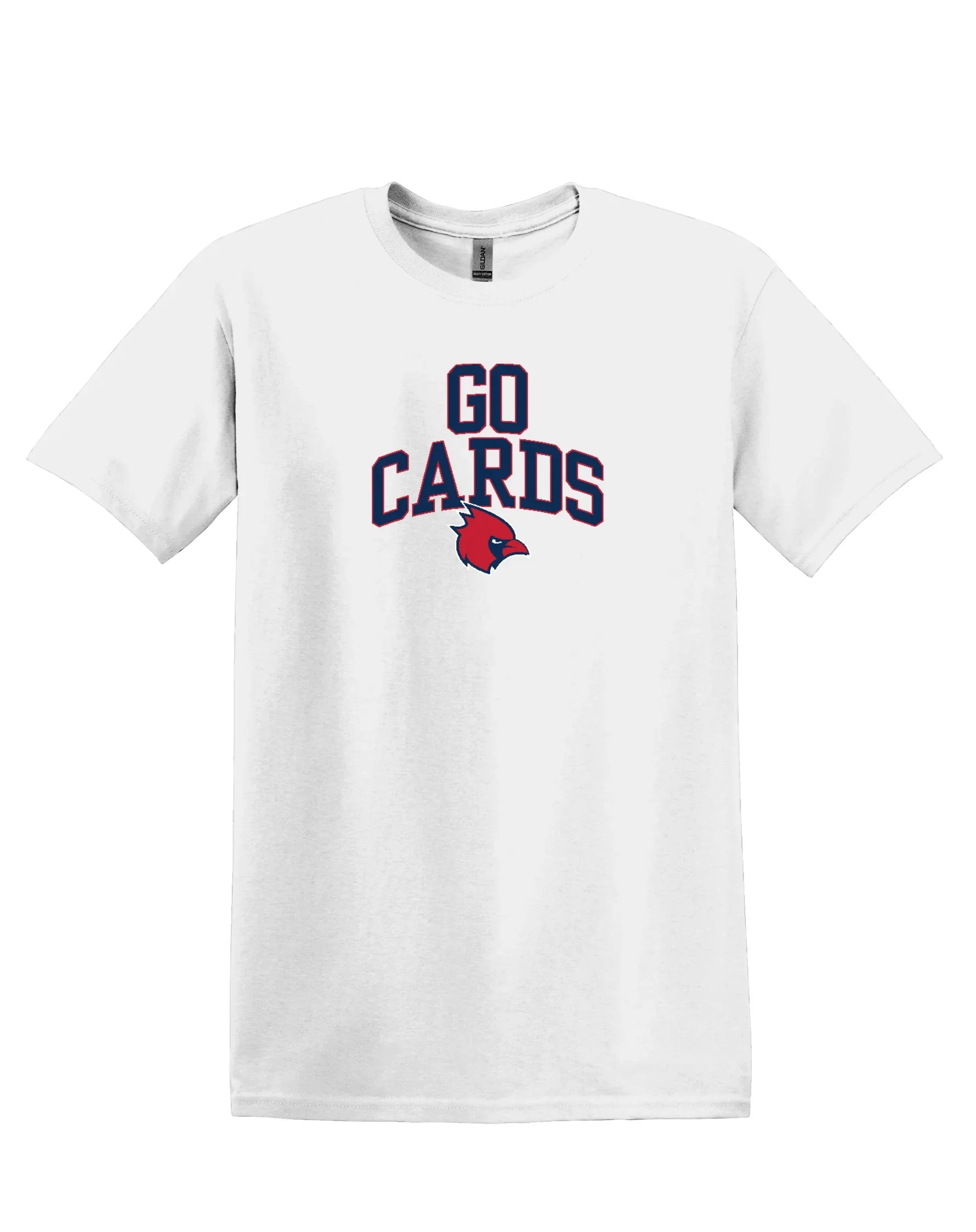 "Go Cards+Cardinal" Unisex Softstyle Tee - Varsity92