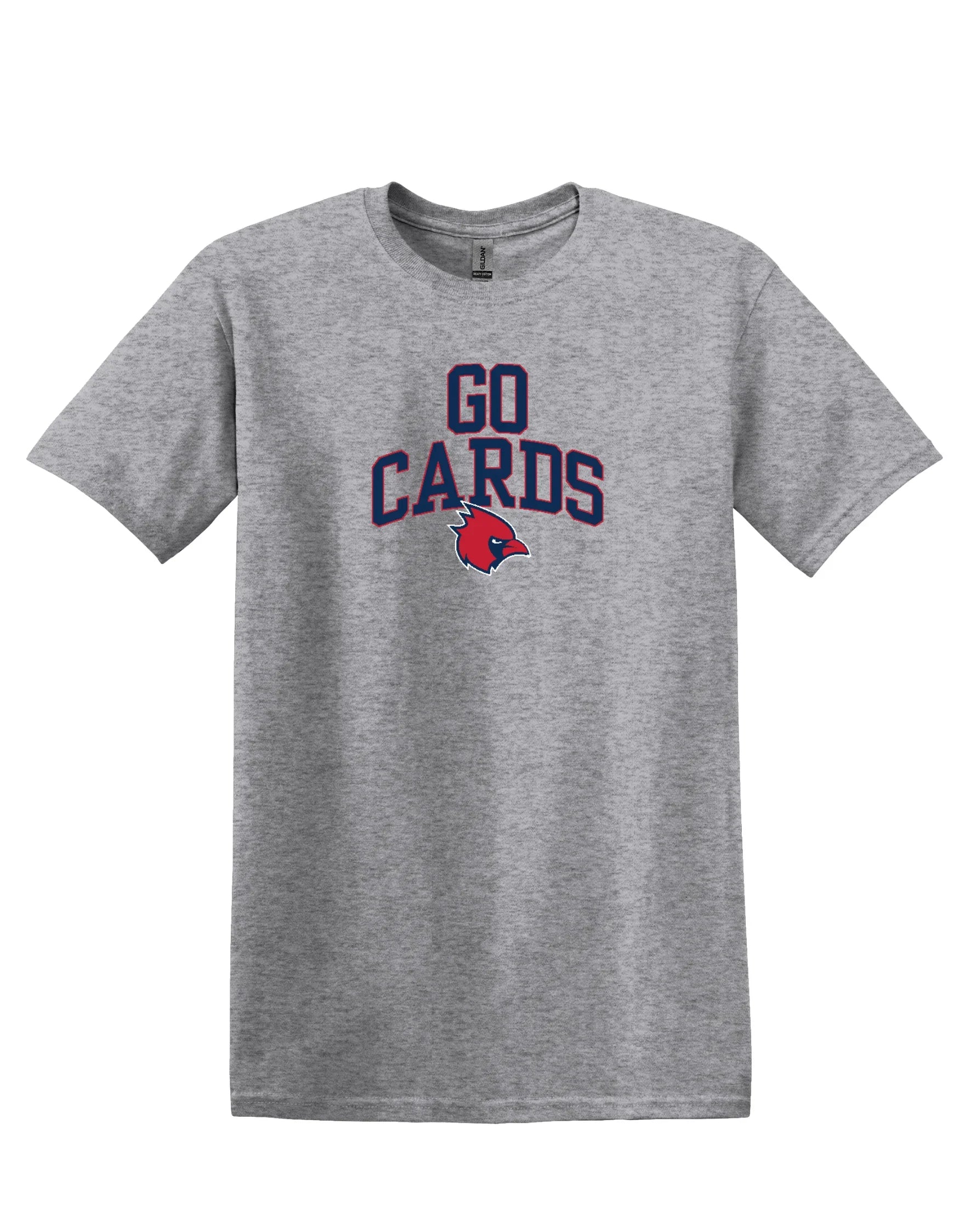 "Go Cards+Cardinal" Unisex Softstyle Tee - Varsity92