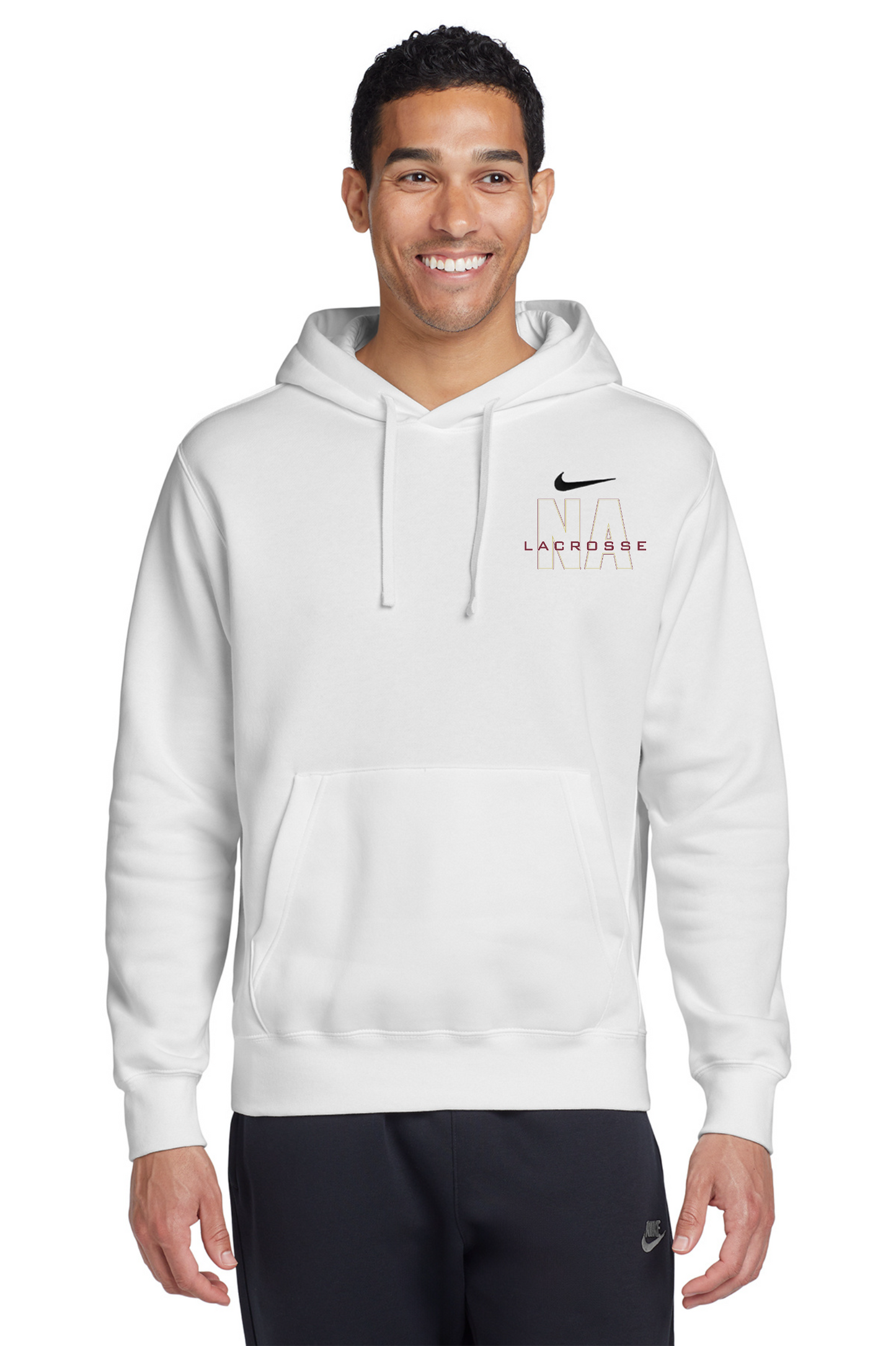 Nike "NA Lacrosse" Men's Club Fleece Hoodie