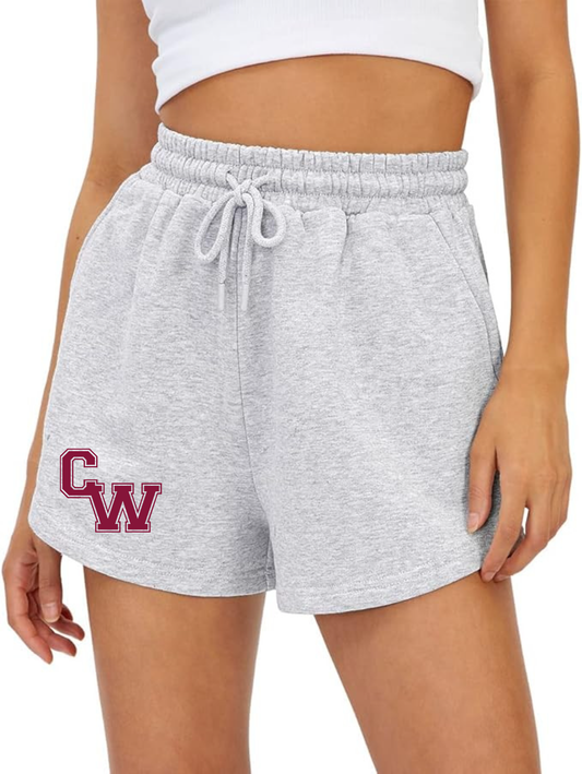 Canal Winchester "CW" Women’s Light Fleece Shorts