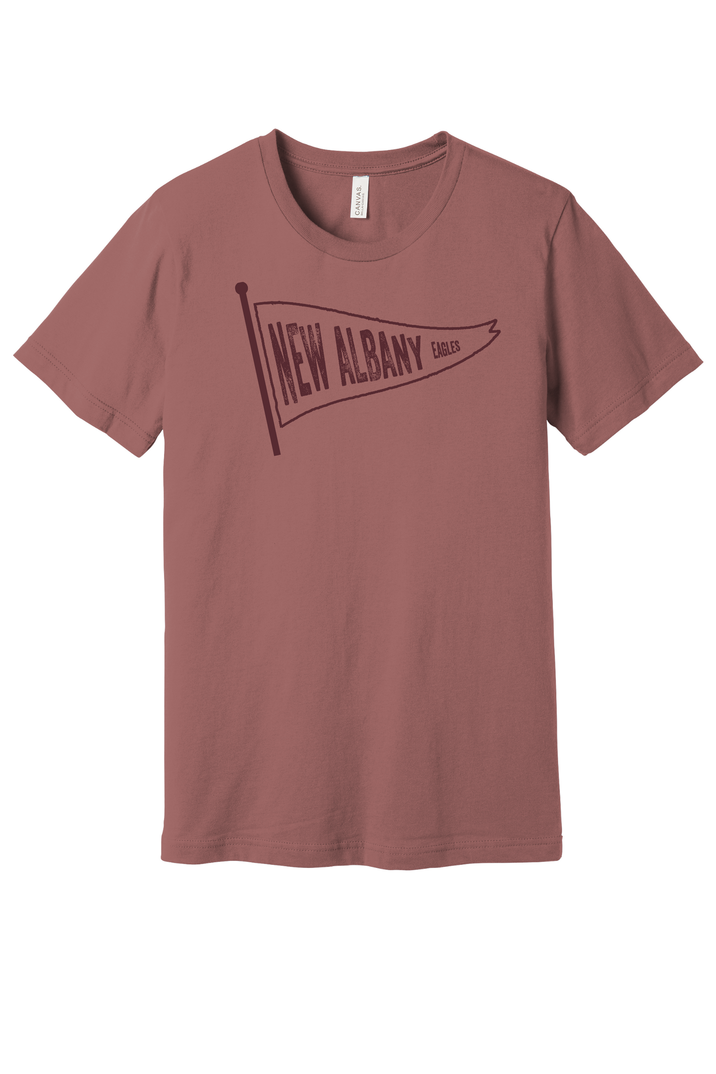 "New Albany Eagles" Pennant Super Soft Unisex Tee