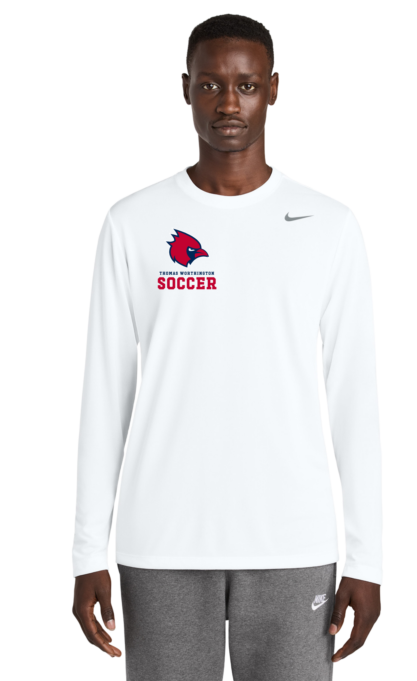 "Thomas Worthington Soccer" Nike Men's rLegend Long Sleeve Tee