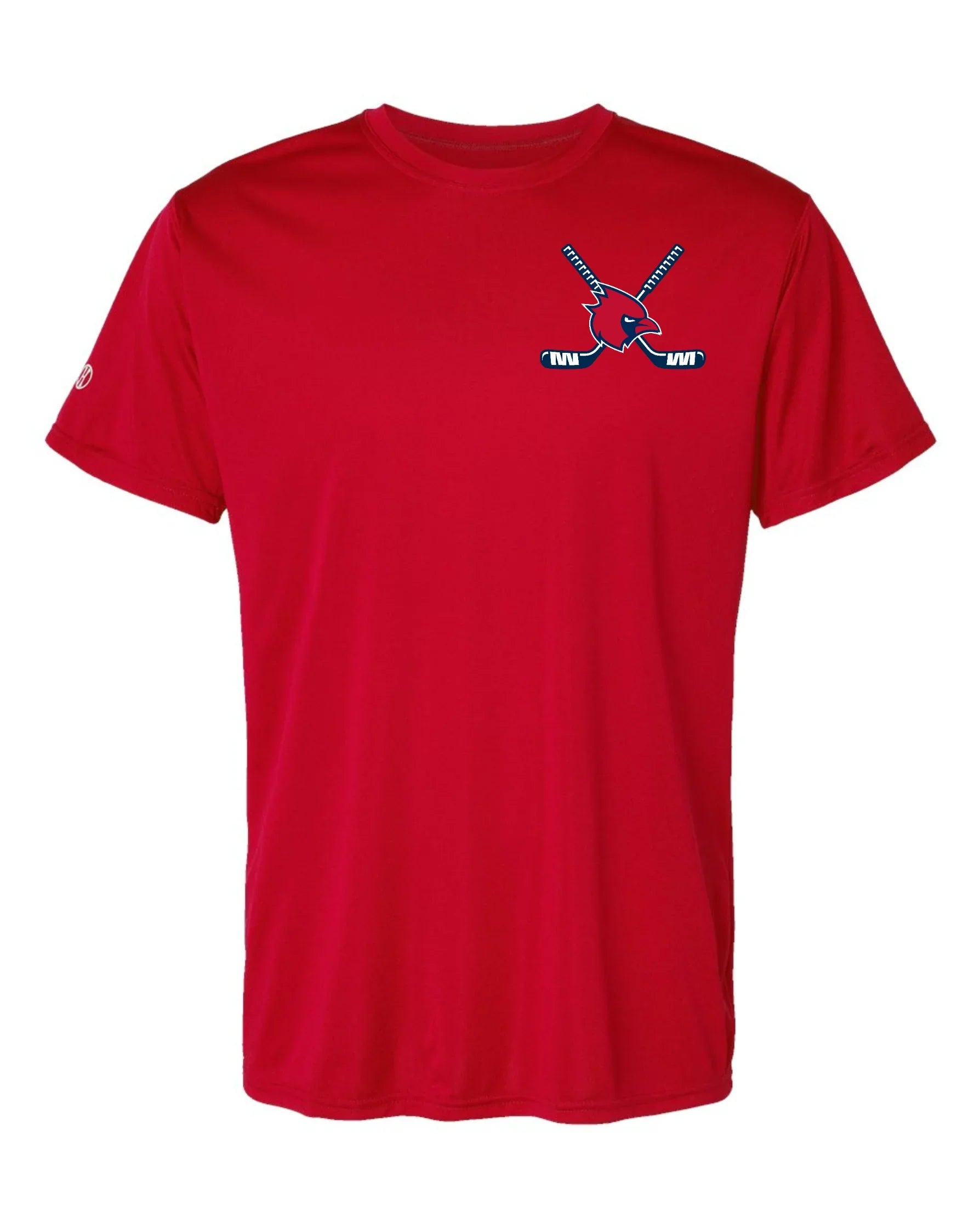 Thomas Worthington "Cardinal + Hockey Sticks" Men's Momentum T-Shirt - Varsity92
