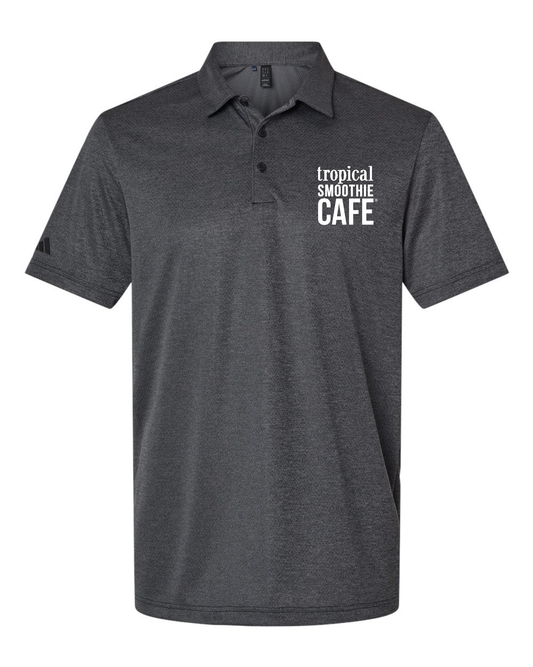 Tropical Smoothie Cafe Men’s Adidas Polo Dark Gray