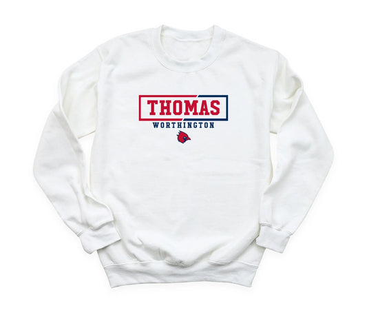 "Thomas Worthington" Unisex Heavy Blend Crew - Varsity92