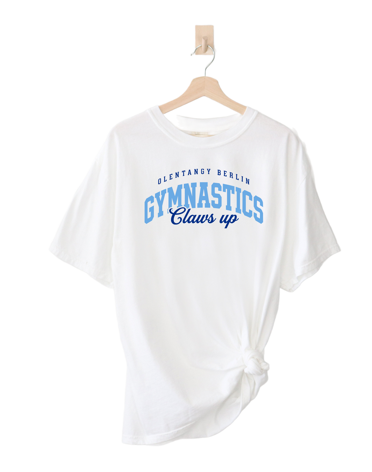 Olentangy Berlin "Gymnastics Claws Up" Unisex Vintage Tee
