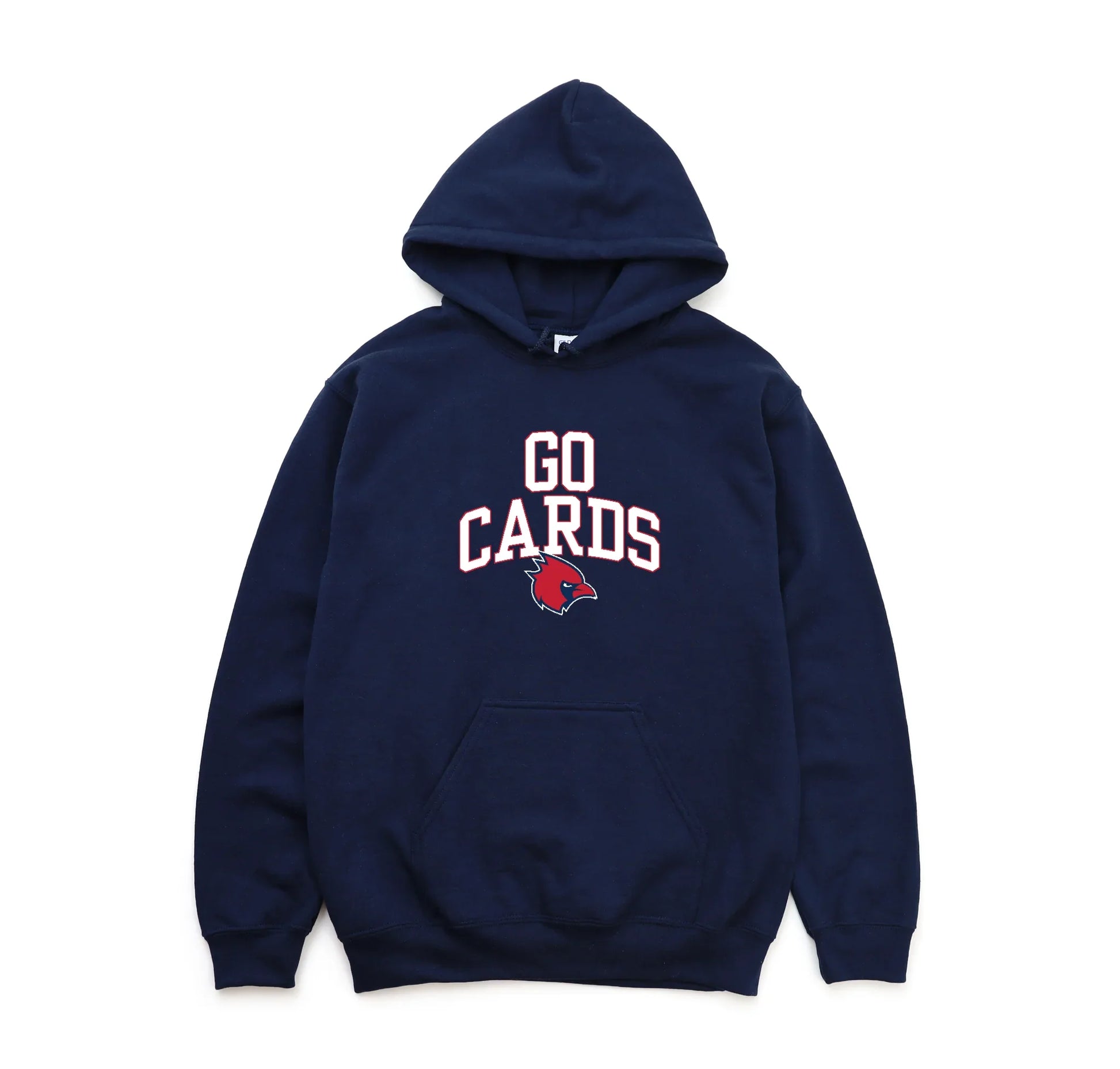 "Go Cards + Cardinal" Unisex Heavy Blend Hoodie - Varsity92