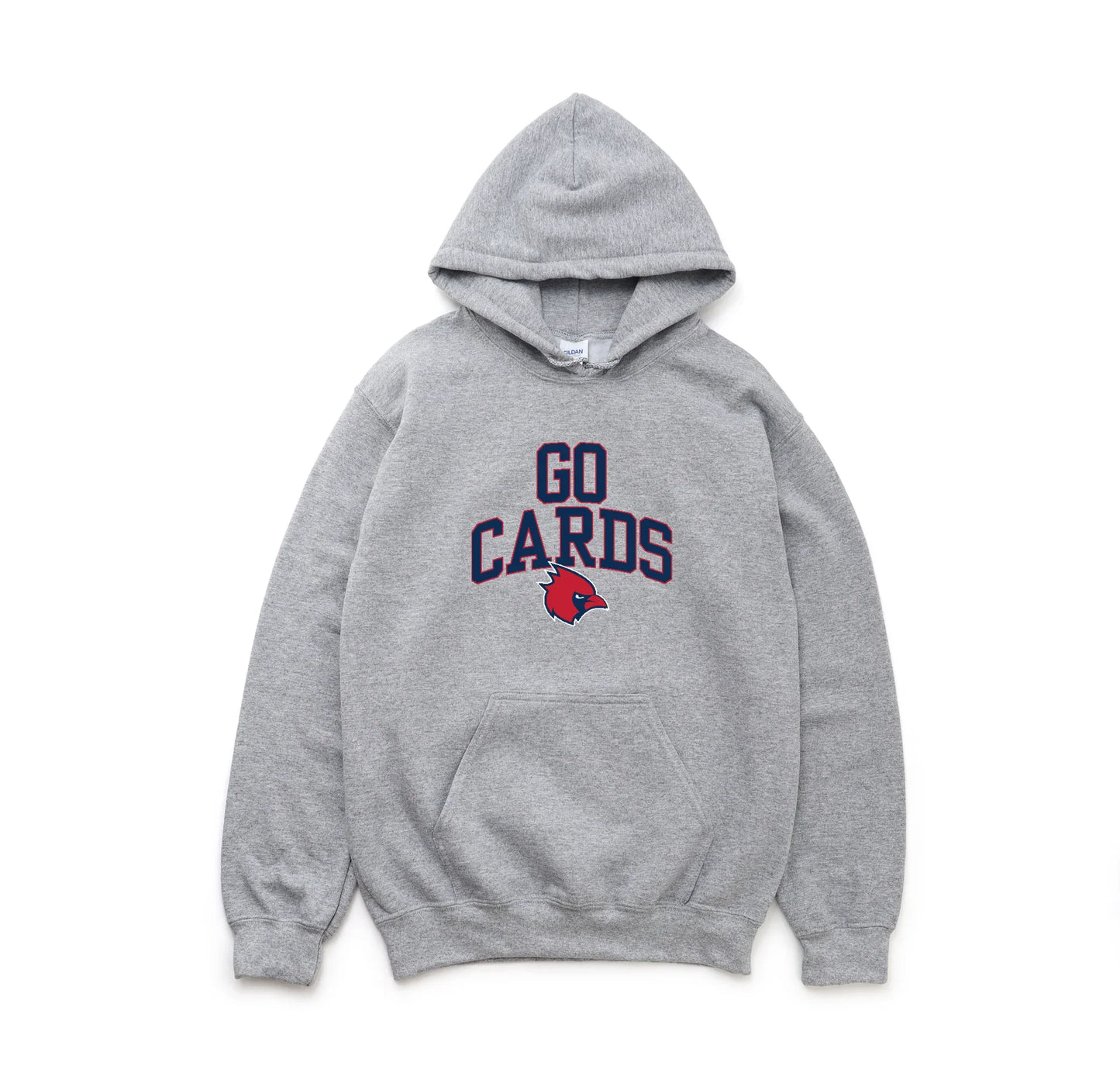 "Go Cards + Cardinal" Unisex Heavy Blend Hoodie - Varsity92