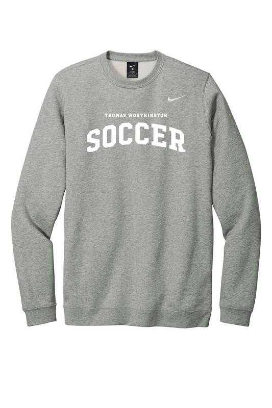 "Thomas Worthington Soccer" Nike Club Fleece Crewneck Sweatshirt