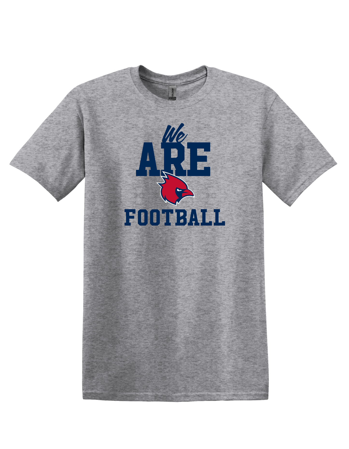 "We Are Cardinal Football" Thomas Worthington Softstyle Unisex Tee (Adult & Youth Sizes)