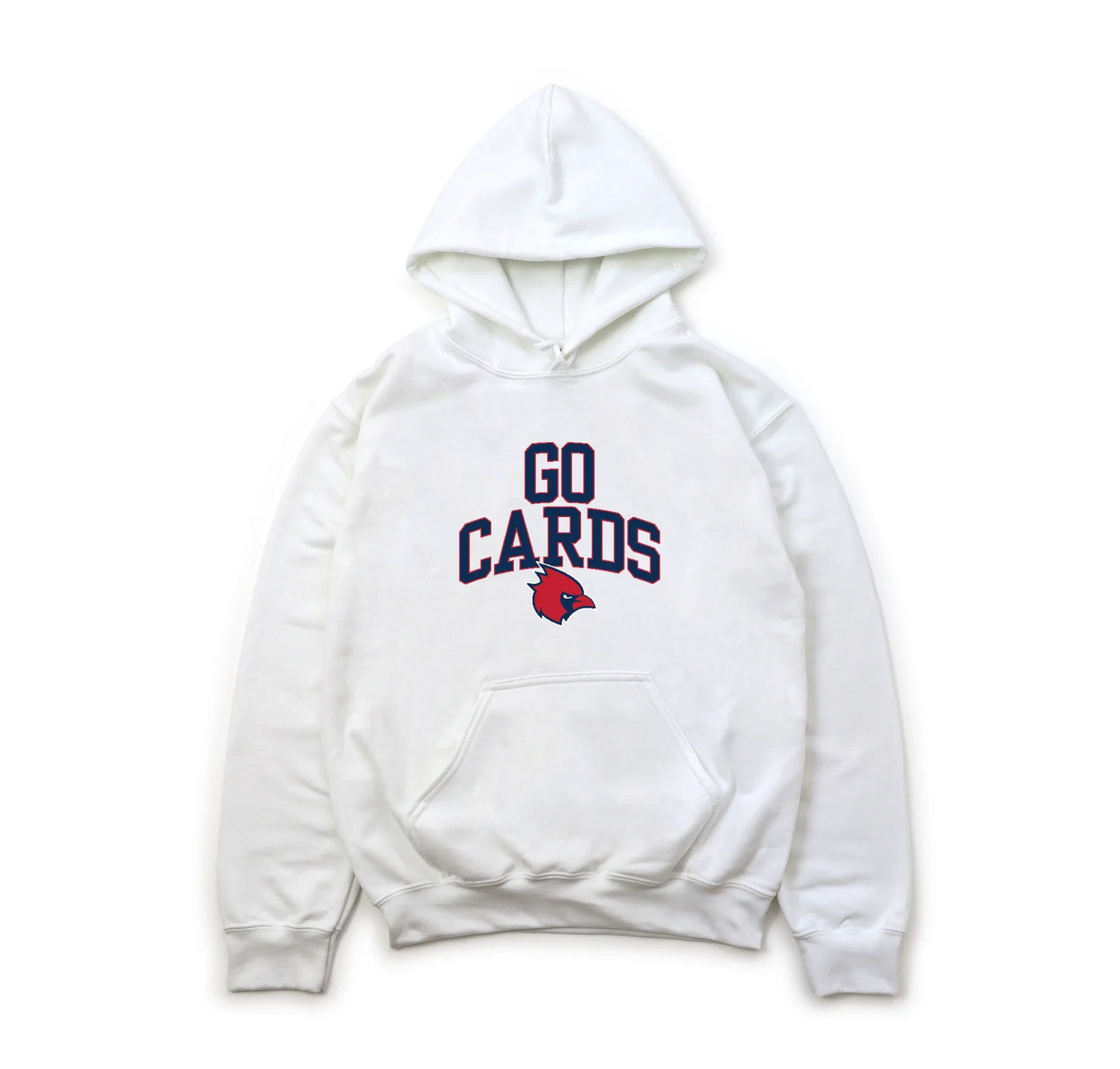 "Go Cards + Cardinal" Unisex Heavy Blend Hoodie - Varsity92