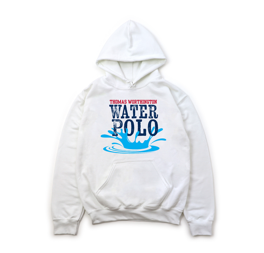 "Thomas Worthington Water Polo" Splash Unisex Heavy Blend Hoodie